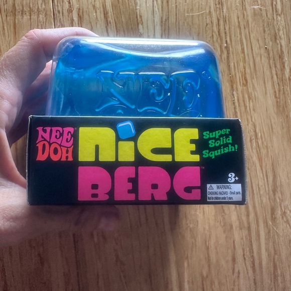 needoh Other - Nice Berg Blue Super Solid Squish Kids Toy